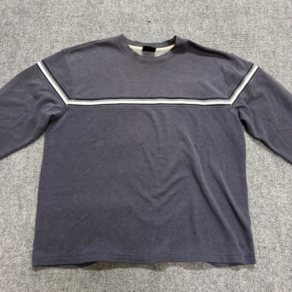 Other - XG Extreme Quality Thermal Longsleeve Shirt Mens L Y2K Striped Skater Cotton